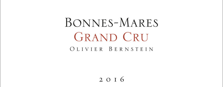 2016 Olivier Bernstein Bonnes-Mares Grand Cru