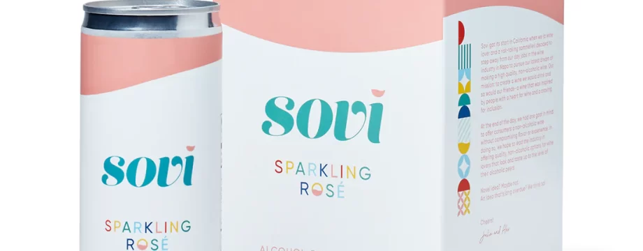 Sovi Non-Alcoholic Sparkling Rose