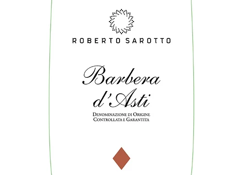 2022 Roberto Sarotto Barbera d’Asti