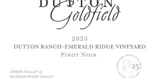 2023 Dutton Goldfield Pinot Noir Emerald Ridge Vineyard Green Valley of Russian River Valley