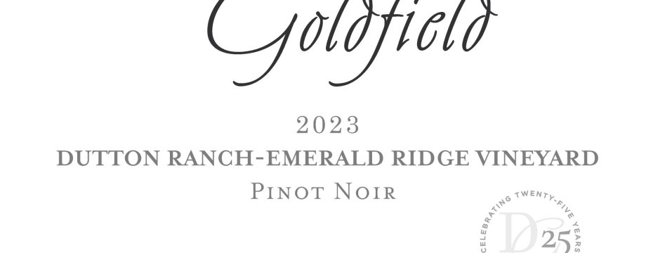 2023 Dutton Goldfield Pinot Noir Emerald Ridge Vineyard Green Valley of Russian River Valley