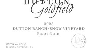 2023 Dutton Goldfield Pinot Noir Snow Vineyard Green Valley of Russian River Valley